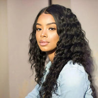 Pre-plucked Swiss HD Lace Closure Wig