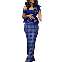 African Couple Dress Outfits Shirt and Pant for  Wedding