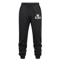 King Printing Mens Tracksuit Splash-ink Hooded Sweatshirts Casual Sports Jogging Mens Clothing Fashion Single Piece Tops Pants