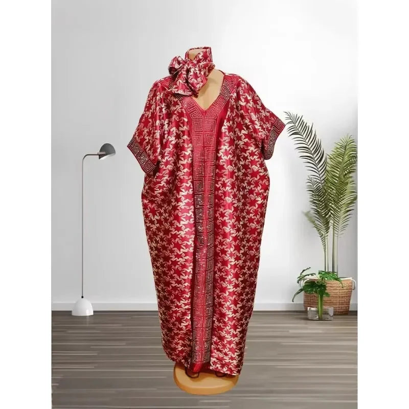 African Dresses for Women Clothes Robe Plus Size