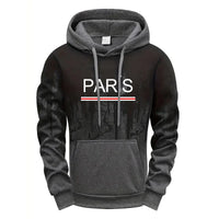 Hot Sales Mens Tracksuit Casual Printed Splash-ink Hooded Sweatshirts Daily Sports Jogging Mens Clothing Single Piece Tops Pants