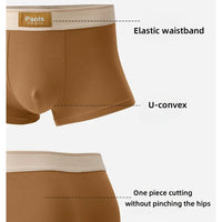 4 pcs Men Underwear Cotton Boxer