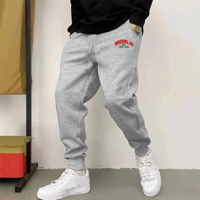 Running Mens Sweatpants Print Casual Trousers Fitness Sports Jogging Mens Pants Outdoors Hot Sales Fashion Versatile Streetwear