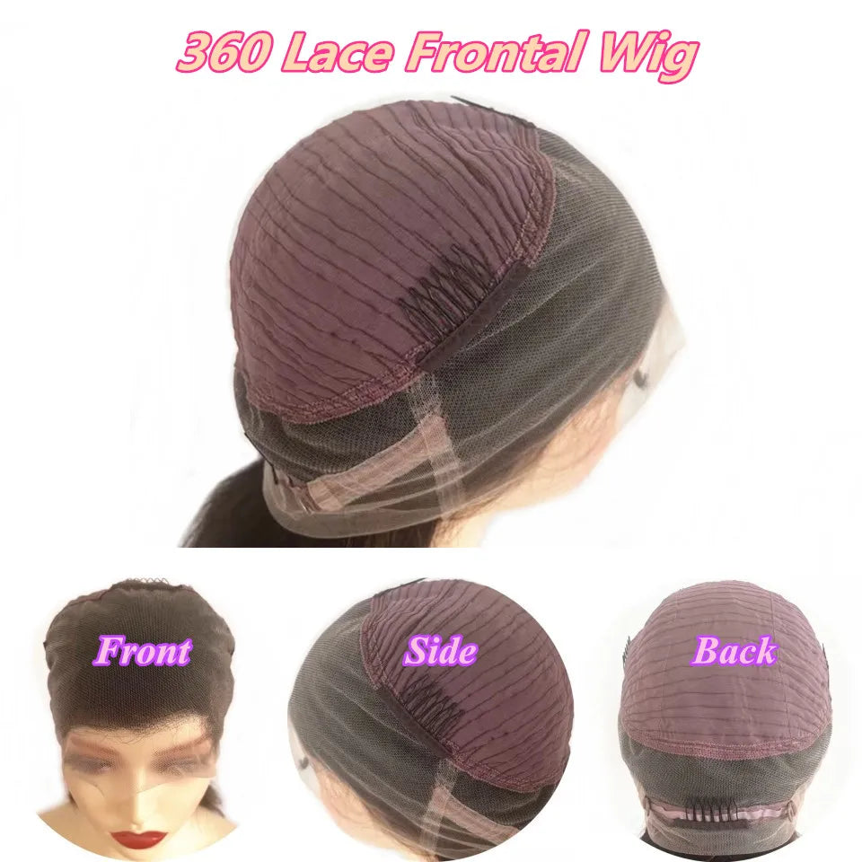 13x6 Lace Frontal Human Body Wave HairWig