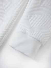 Spring and Autumn Zipper Hooded Casual Sweatshirt