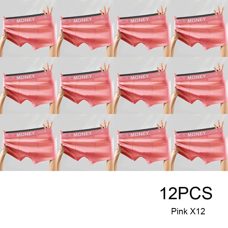 Men's Square Panties Boxers and Underpants Men's Boxer Briefs Man Underwear Hot Gifts Cotton Shorts Sports Sexy Unerderwear Set