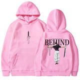 Hip Hop Streetwear Men's Anime Hoodie