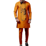 African Couple Dress Outfits Shirt and Pant for  Wedding