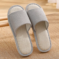 Non Slip Women Breathable Linen Slippers