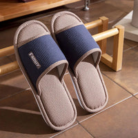 Non Slip Women Breathable Linen Slippers