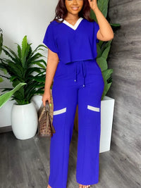 Women's Casual Elegant Short Sleeve Sports Suit