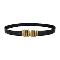 Fashion Female Elastic Belt Thin Waist Strap Circle Belt for Women Skirt Coat Sweater Leather Ladies Band Decoration Accessories