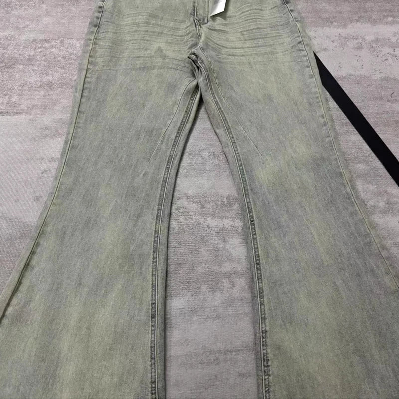 Solid Gray Ribbon Design Sweatpants