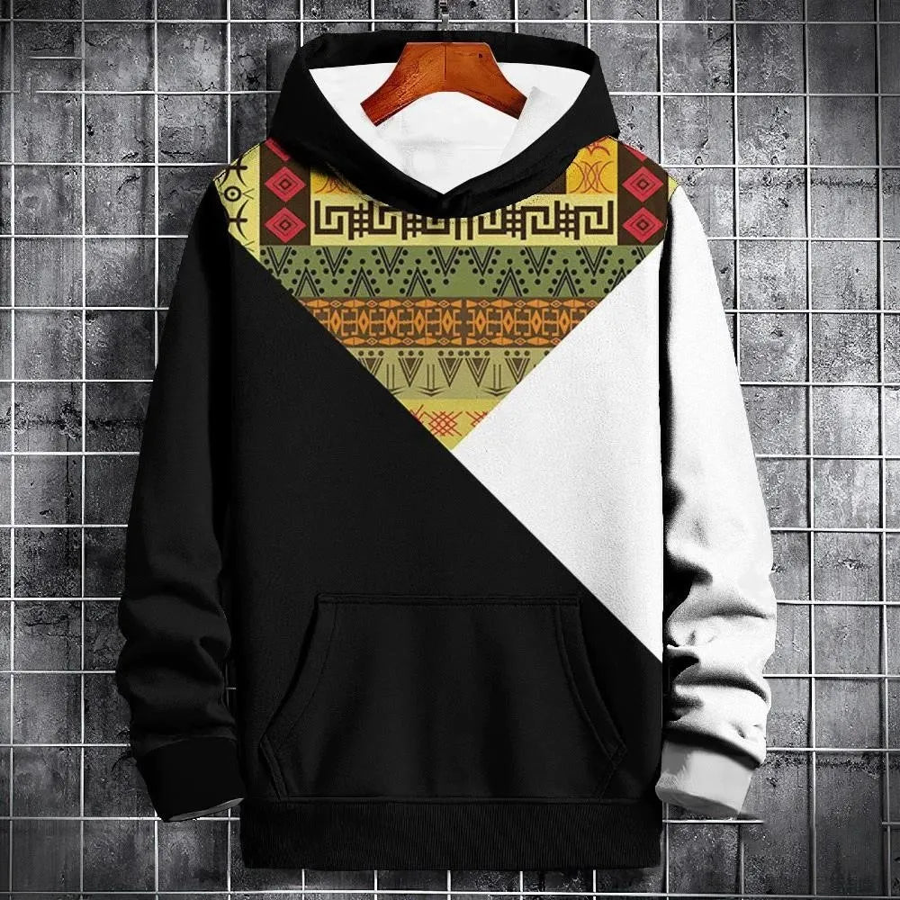 Pullover Oversized Printed  Hoodie For Men