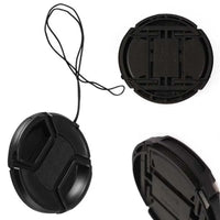 Camera Lens Cap High-quality 40.5mm 49mm 52mm 55mm 58mm 62mm 67mm 72mm 77mm 82mm Snap on Front Lens Cap for Camera