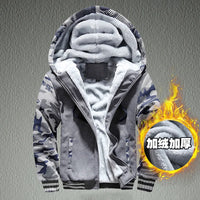Men Autumn Winter Hooded Sweatshirt