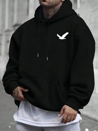 Men's Casual Printed Hoodie