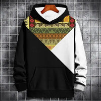 Pullover Oversized Printed  Hoodie For Men