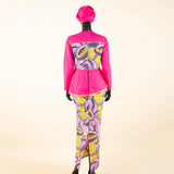 African Dresses for Elegant Patchwork Women Gown