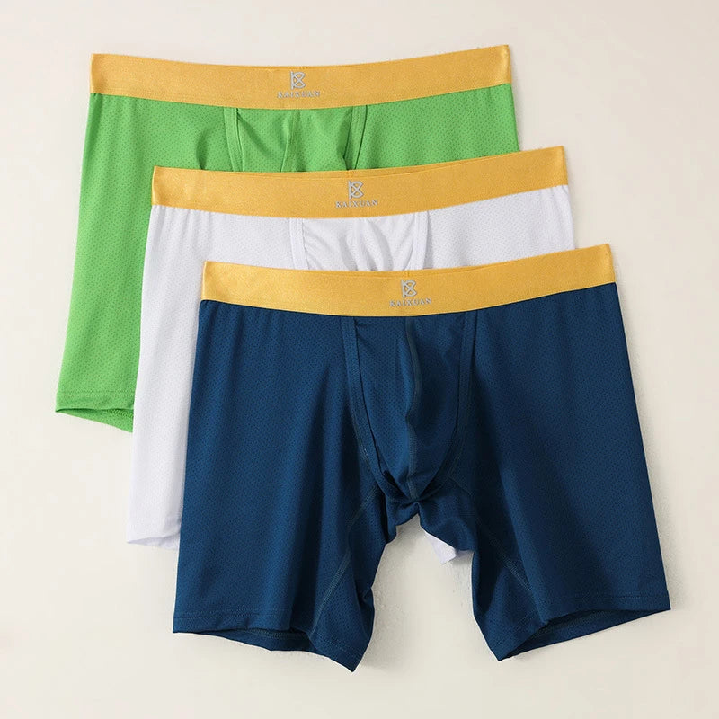 Sports Men Panties - Quick Dry Long Leg Boxer