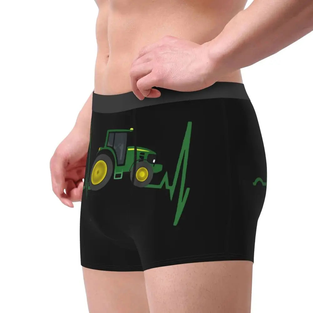 Custom Tractor Boxers Shorts Mens Briefs Underwear Fashion Underpants