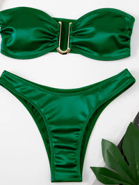 Push Up Monokini Bandeau Bikini Swimsuit