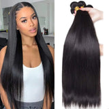 Natural Black Mayfair Straight Human Hair Bundles