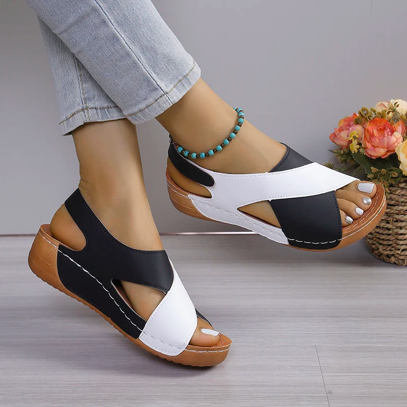Luxury Platform Beach Sandals For Women