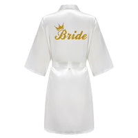 Sexy Women Bridesmaid Printed Robes