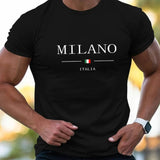 Milano Print Comfortable Cotton T-Shirt