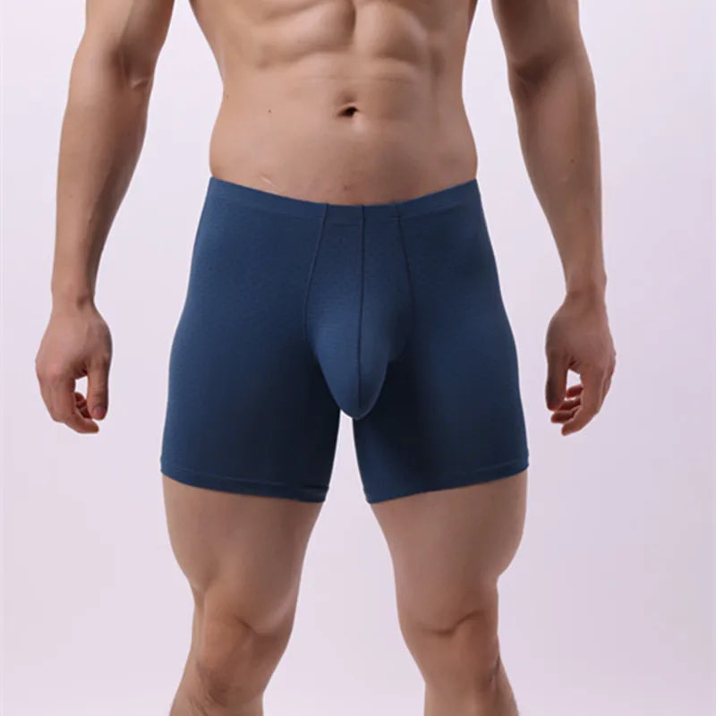 Men Long Trunks Underwear Boxers