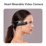 New 4K 30FPS Head Mounted Camera Wearable WiFi Video Camcorder Camera 120°Wide Angle Lens Anti-Shake APP Control Camera