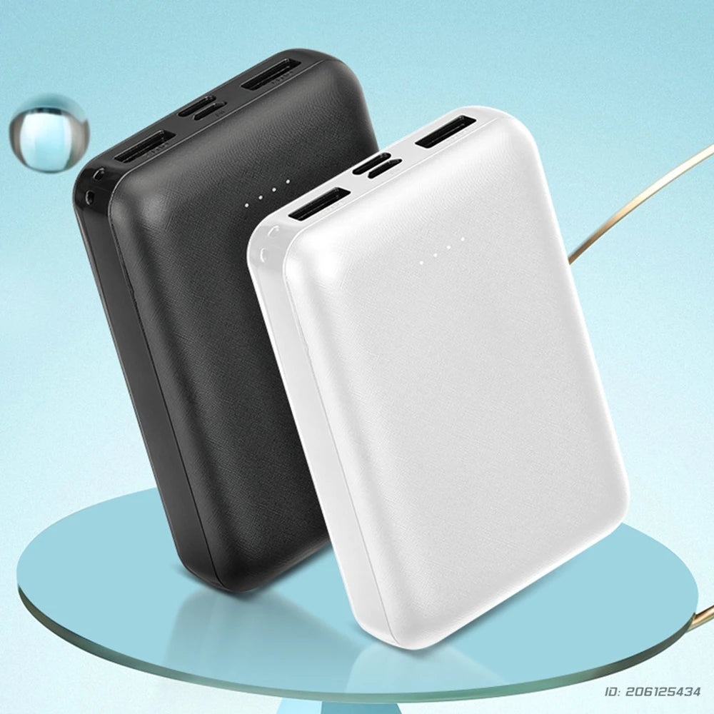 Power Bank 10000mAh/5V3A Portable Charging Powerbank Mobile Phone External Battery Fast Charging Warm Palace Belt Heating USB