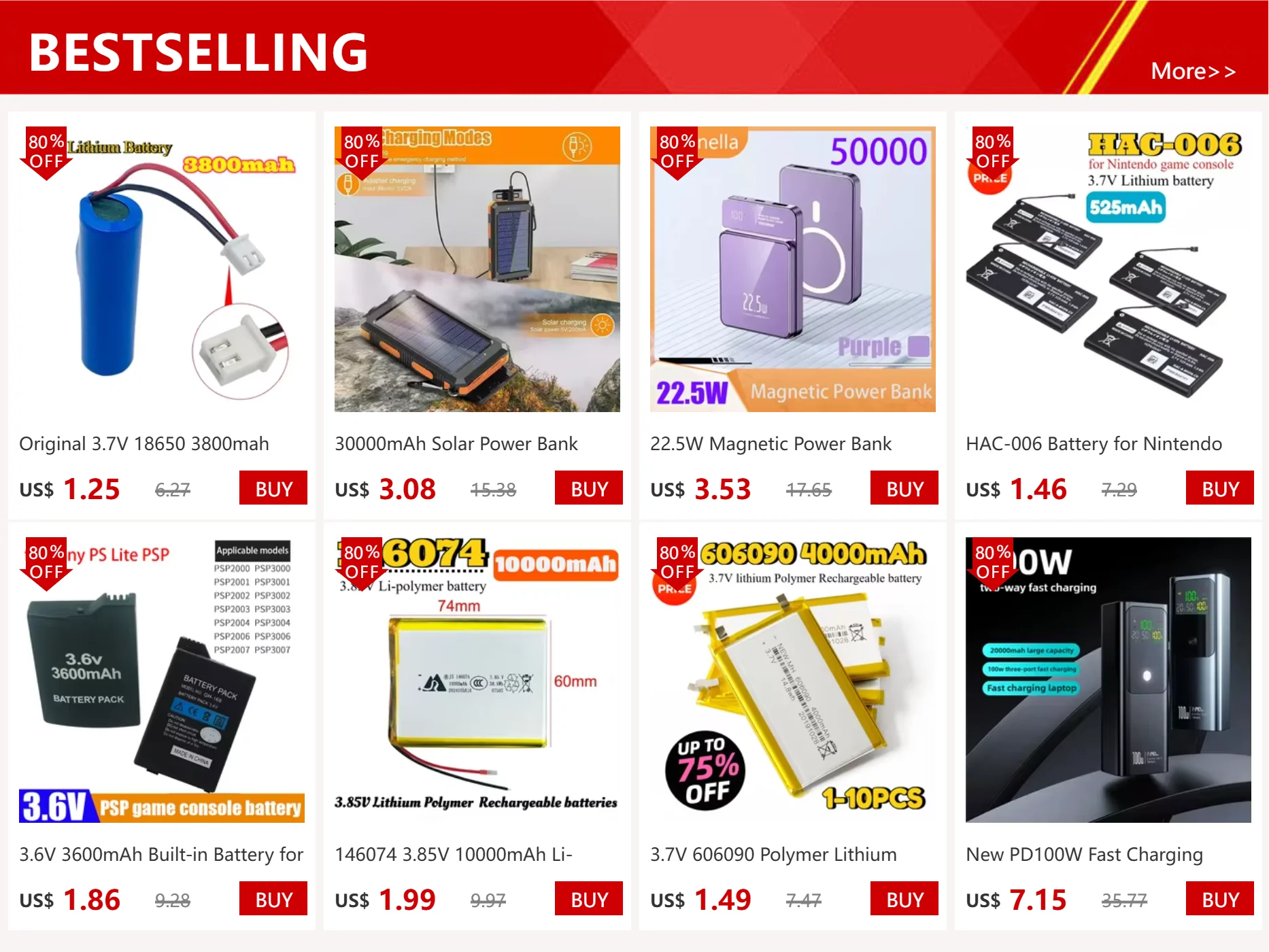 100000mAh Power Bank Large Capacity Built in 4 Cables Detachable Fast Charging Portable External Battery Powerbank for Xiaomi