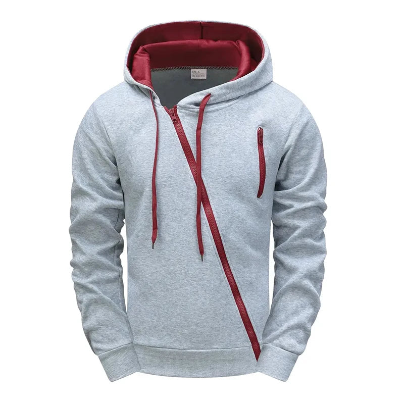 Mens Tracksuit Solid Color Casual Zipper Sweatshirts Daily Sports Jogging Hoodies Mens Clothing Single Piece Jacket Tops Pants