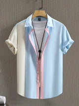 3D Printed Men's Short Sleeve Shirt