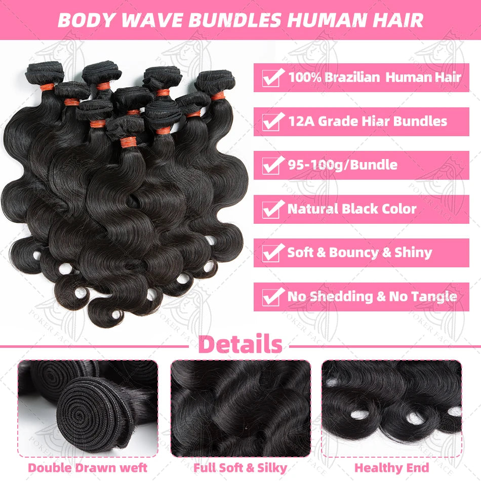 30 40 Inch Unprocessed Water Weave Hair Extensions