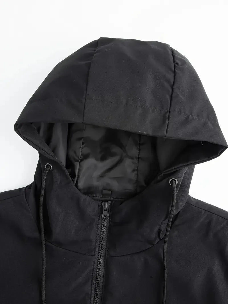 Men's Hooded Padded Thin Jacket