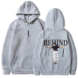 Hip Hop Streetwear Men's Anime Hoodie