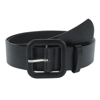 Women'S Trousers Belt Pu Leather Belt For Women'S Dress And Jeans Designer Belt Women Belt Simple Black Belt Female Strap