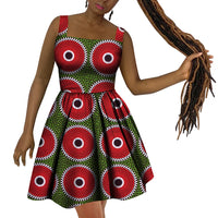 Africa Dress for Women African Wax Print Dresses Dashiki Plus Size Africa Style Clothing for Women  Dress WY10342