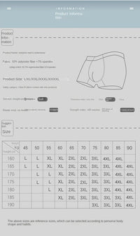 4pcs Boxer Shorts Men's Ice Silk Underwear Male Underpants Breathable Sexy Thin Panties U Convex Lingerie Wholesale Lots L-6XL