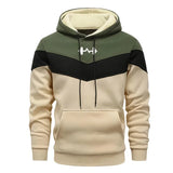 Fitness Mens Hoodies Printing Casual Tricolor Sweatshirts Outdoors Sports Jogging Mens Clothing High Quality Streetwear Tops Gym