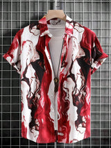 3D Printed Men's Short Sleeve Shirt