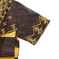 MD African Dresses For Women Embroidery 2PCS Tops Dresses Ankara Rich Robes Traditional Party Wedding Ramadan Church Clothes