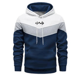 Fitness Mens Hoodies Printing Casual Tricolor Sweatshirts Outdoors Sports Jogging Mens Clothing High Quality Streetwear Tops Gym