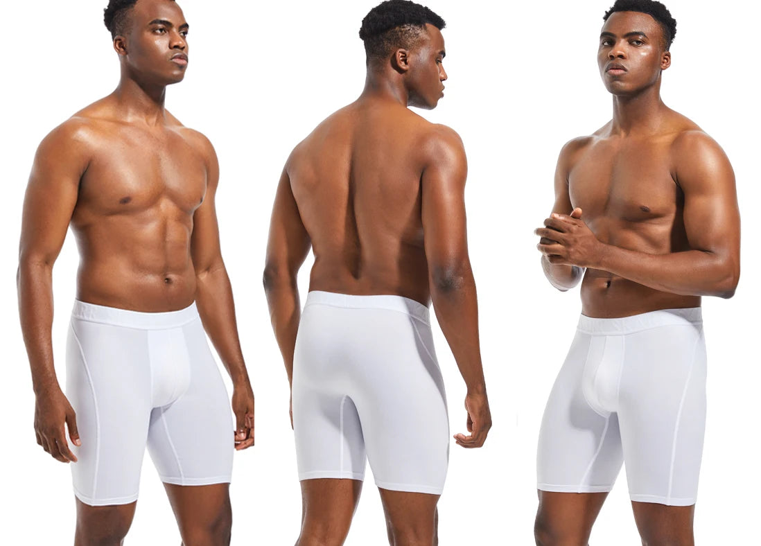 Sports Long Men's New Boxers Polyester
