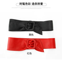 Women Belt for Dress Genuine Leather Bowknot Wide Belts Wrap Waistband Coat Corset Designer Luxury Brand Cummerbunds Waistbelt