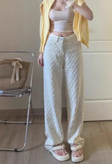 White Straight-Leg Jeans for Women