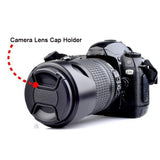 Camera Lens Cap High-quality 40.5mm 49mm 52mm 55mm 58mm 62mm 67mm 72mm 77mm 82mm Snap on Front Lens Cap for Camera